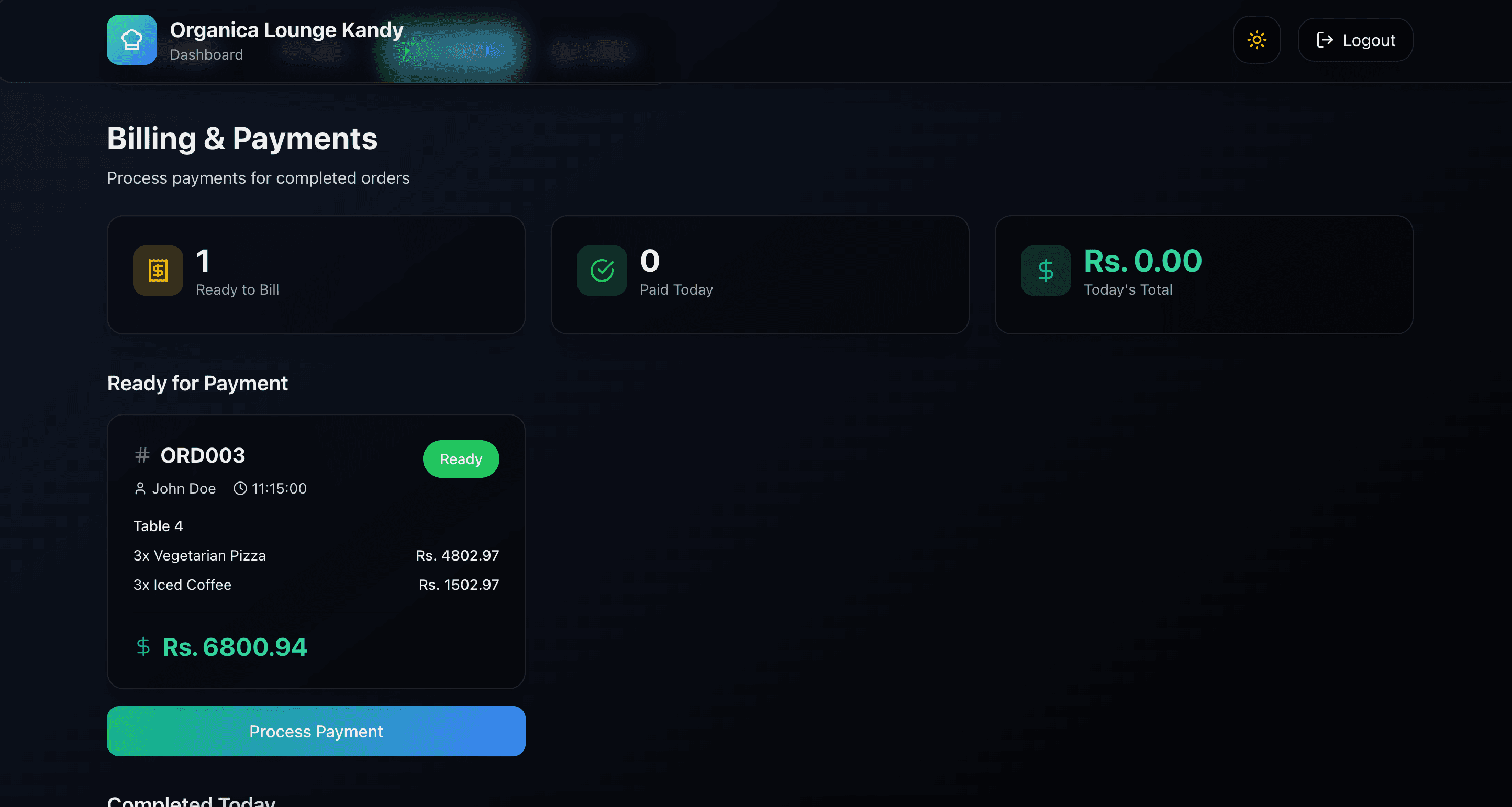 Organica Lounge Kandy - Screenshot 5